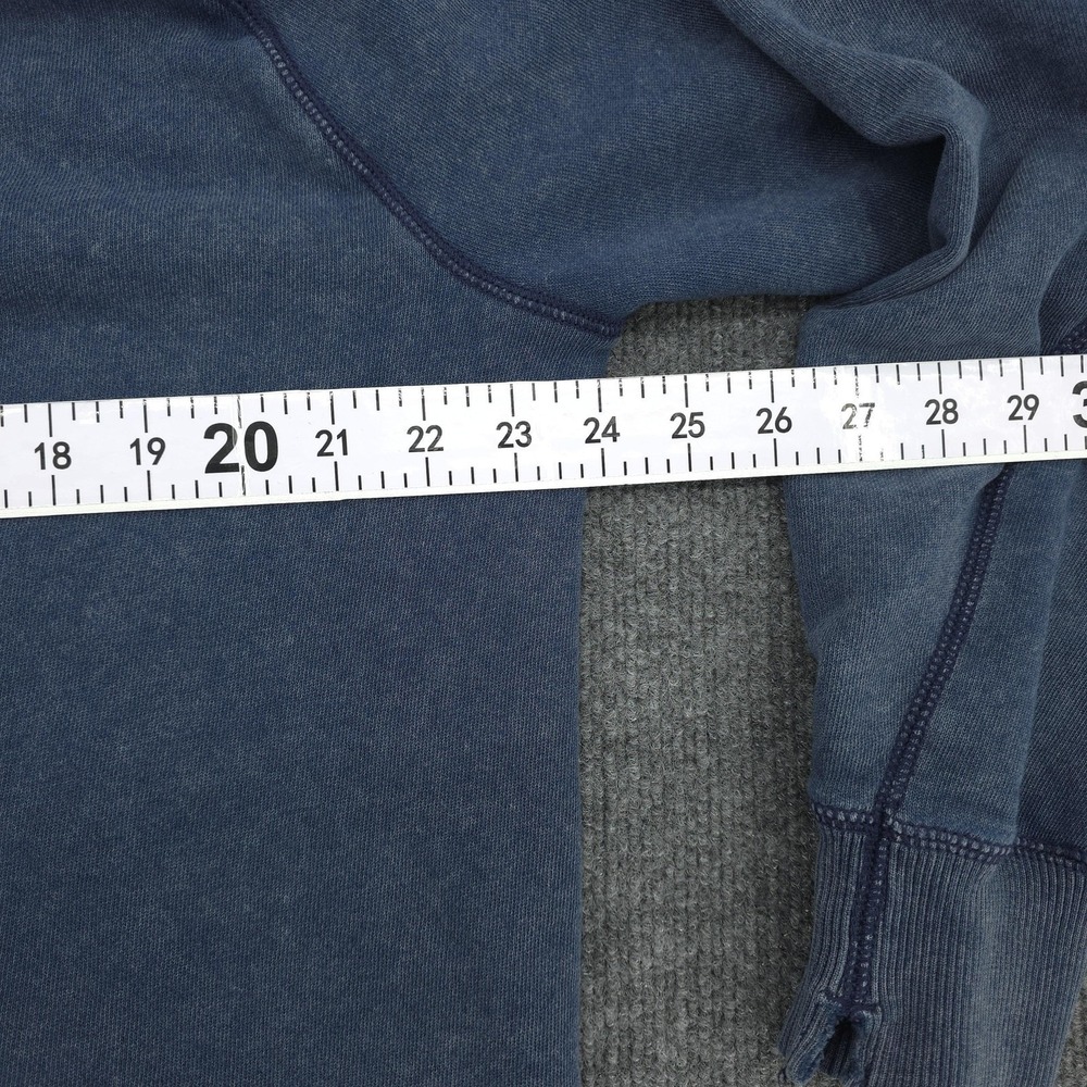 Aerie Pullover Sweatshirt Womens M Blue V Neck Oversized Casual Cozy Lounge Top - Picture 13 of 16